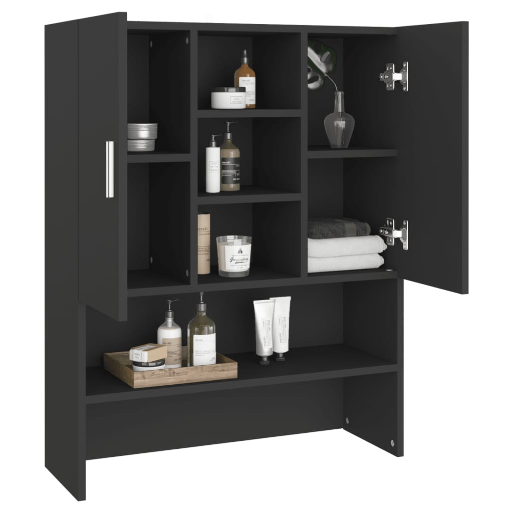 Wasmachinekast Zwart