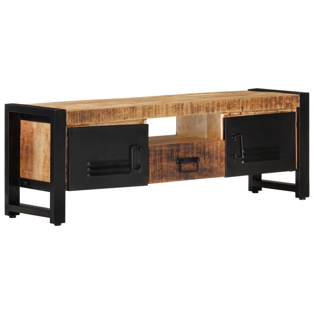 Tv-Meubel 120X30X40 Cm Massief Mangohout
