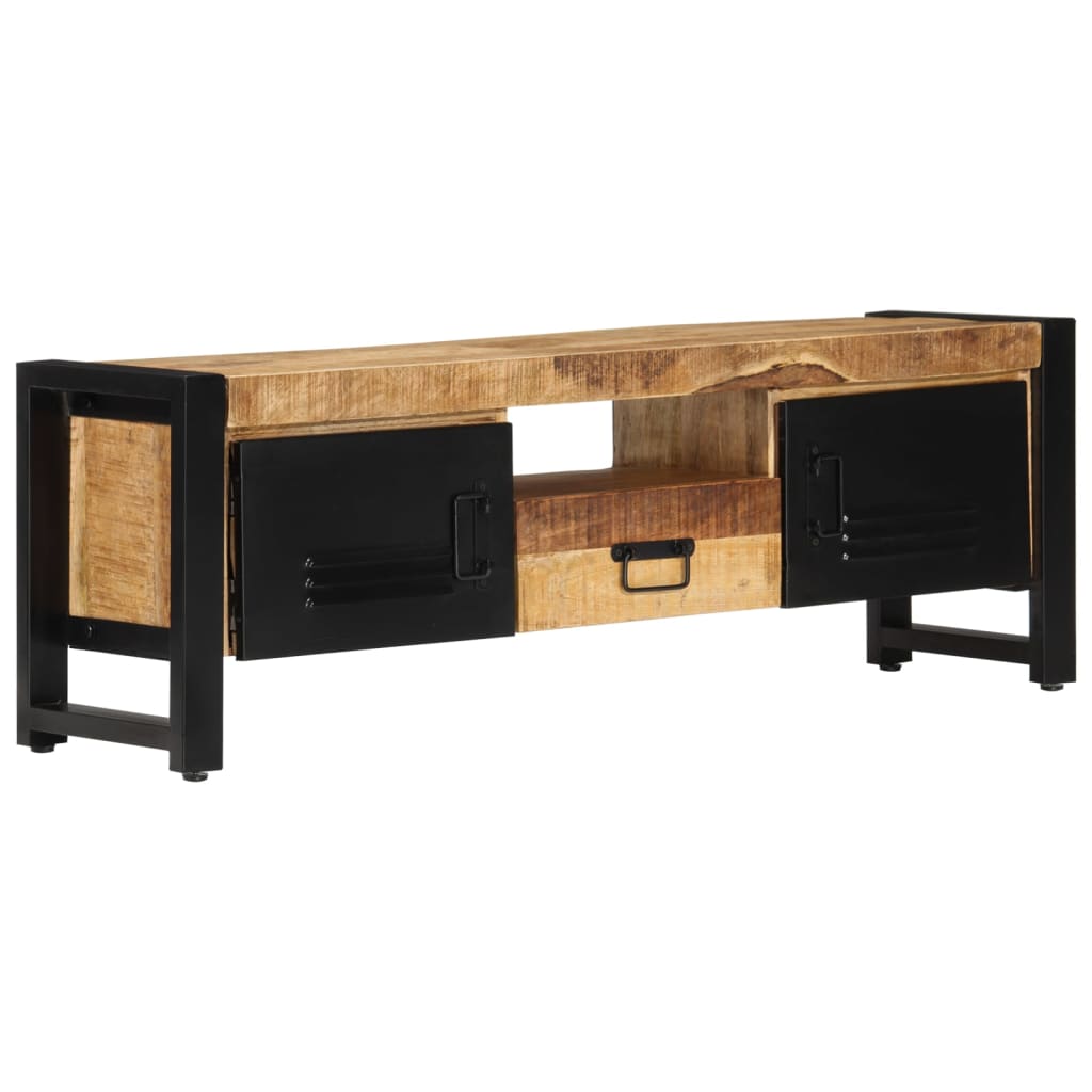 Tv-Meubel 120X30X40 Cm Massief Mangohout