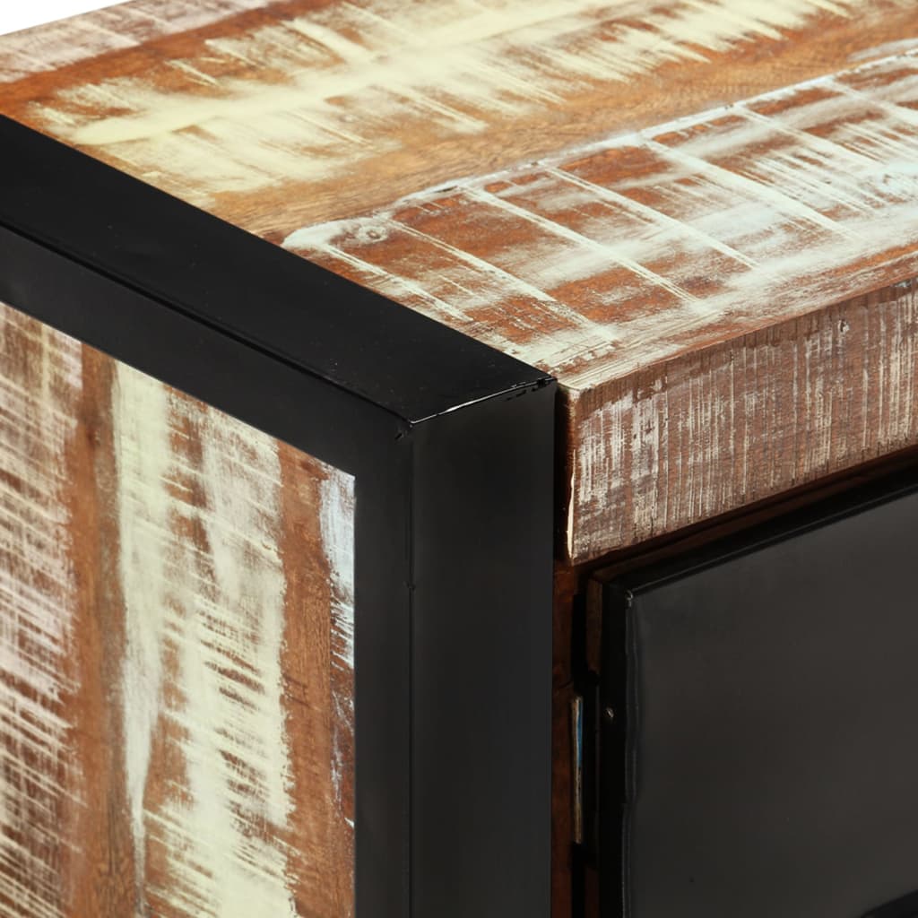 Tv-Meubel 120X30X40 Cm Massief Gerecycled Hout
