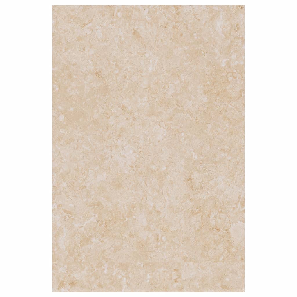 Aanrechtblad 40X60X2,8 Cm Spaanplaat Beige Met Marmertextuur