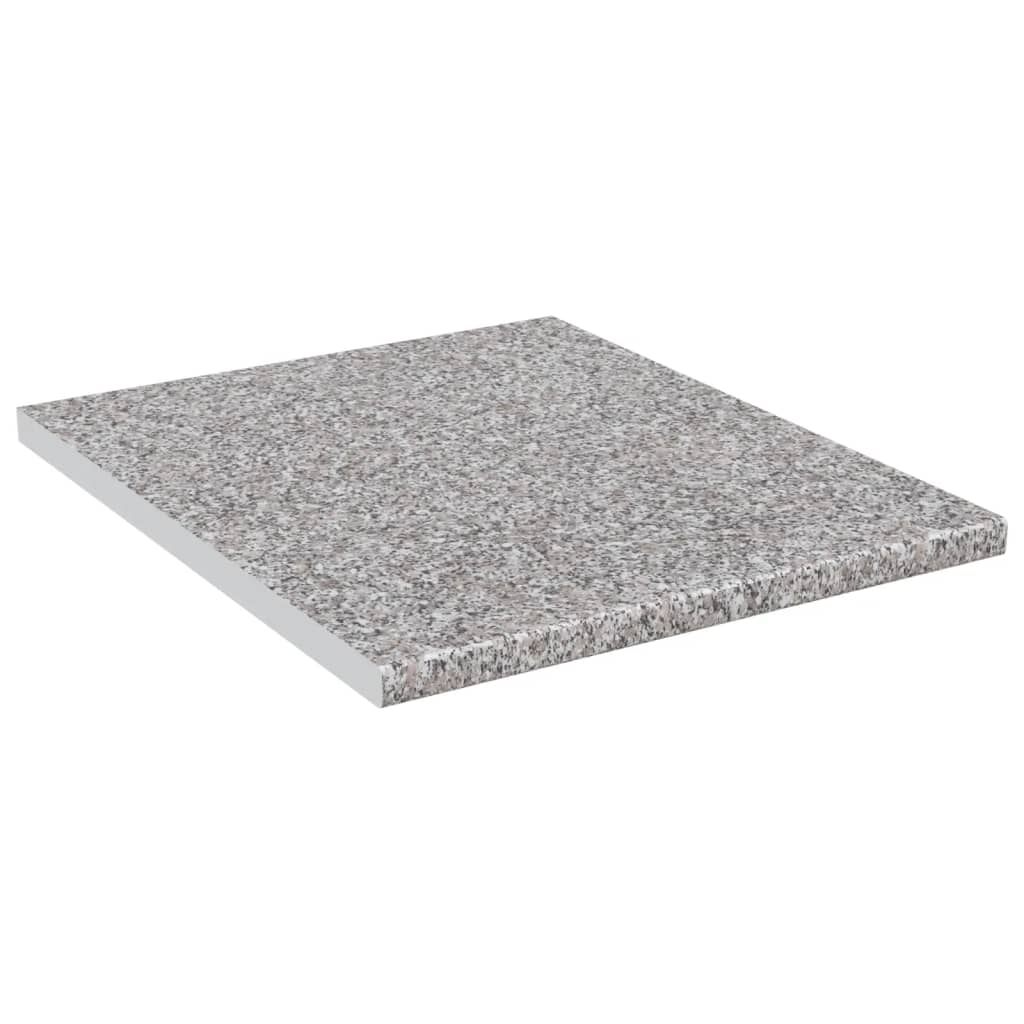 Aanrechtblad 50X60X2,8 Cm Spaanplaat Grijs Met Graniettextuur