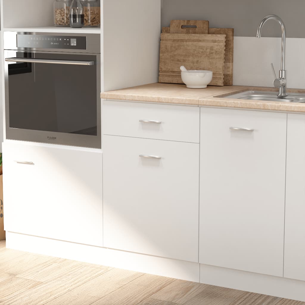 Aanrechtblad 50X60X2,8 Cm Spaanplaat Beige Met Marmertextuur
