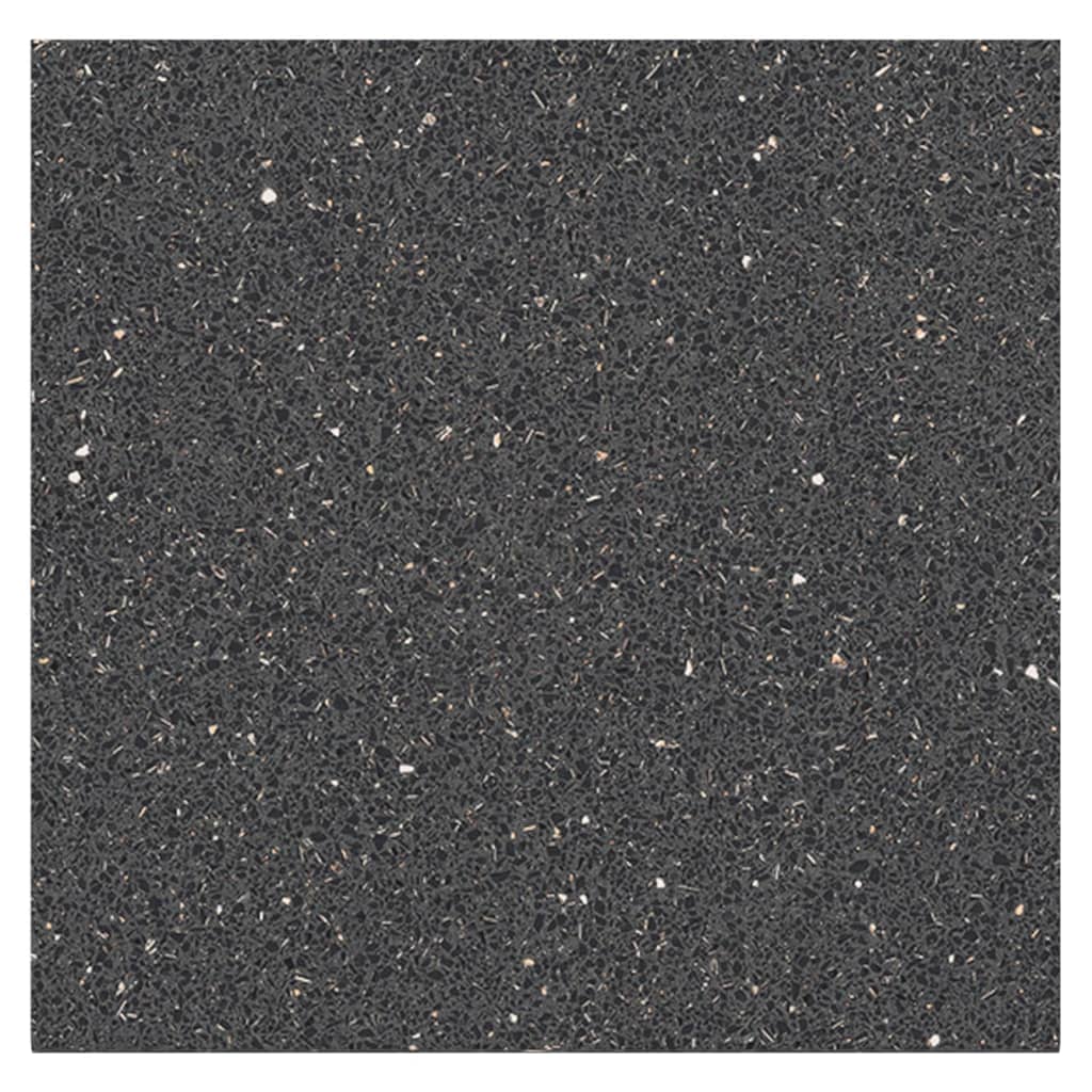 Aanrechtblad 60X60X2,8 Cm Spaanplaat Zwart Met Graniettextuur