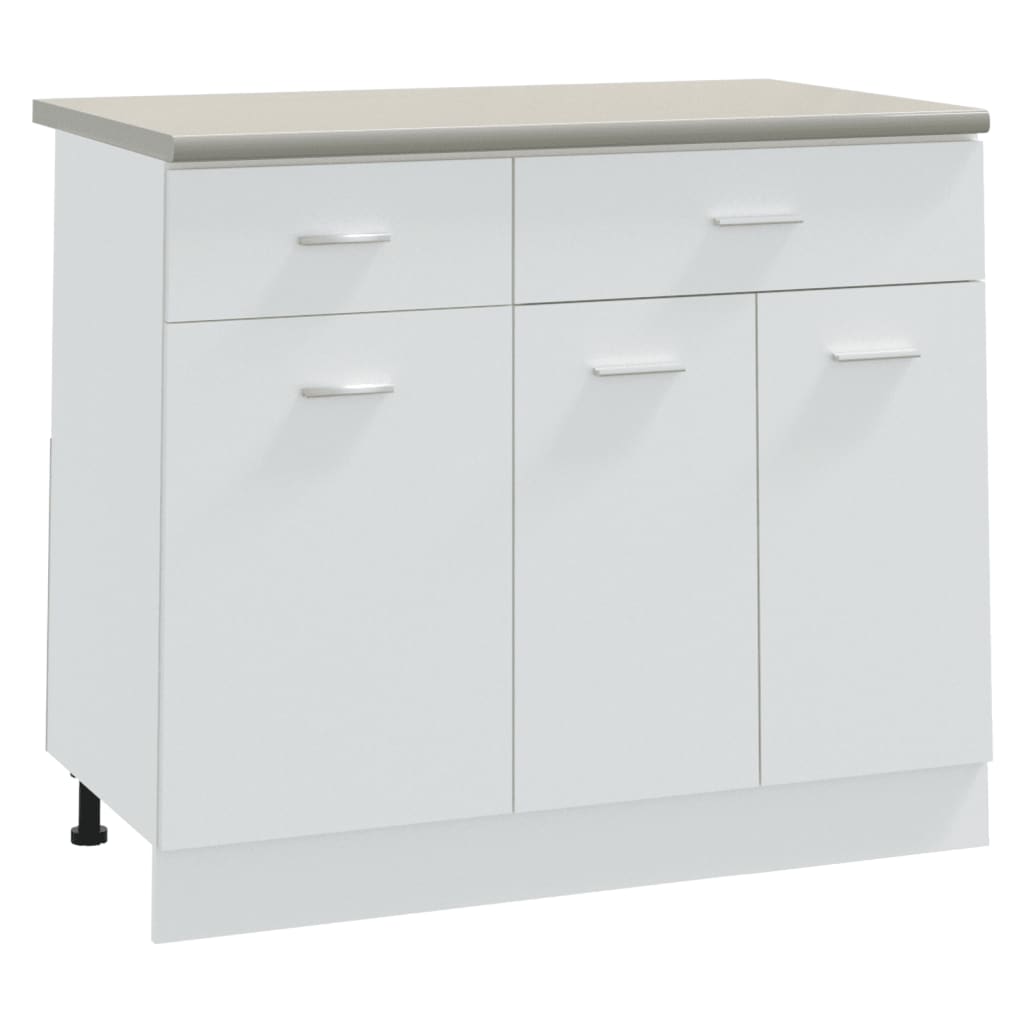 Aanrechtblad 100X60X2,8 Cm Spaanplaat Crèmekleurig
