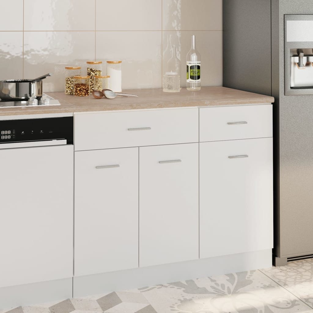 Aanrechtblad 100X60X2,8 Cm Spaanplaat Beige Met Marmertextuur