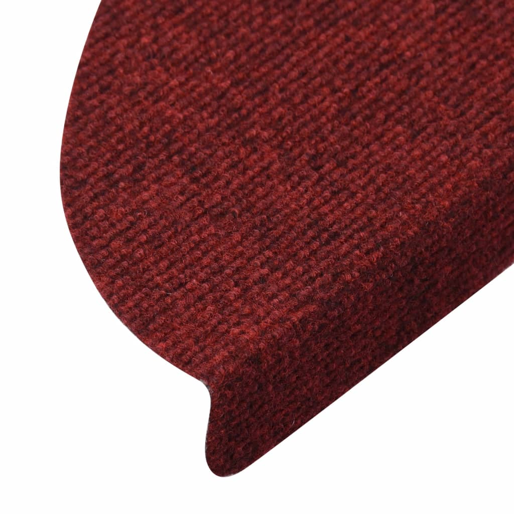 Trapmatten Zelfklevend 15 St 65X26 Cm Rood