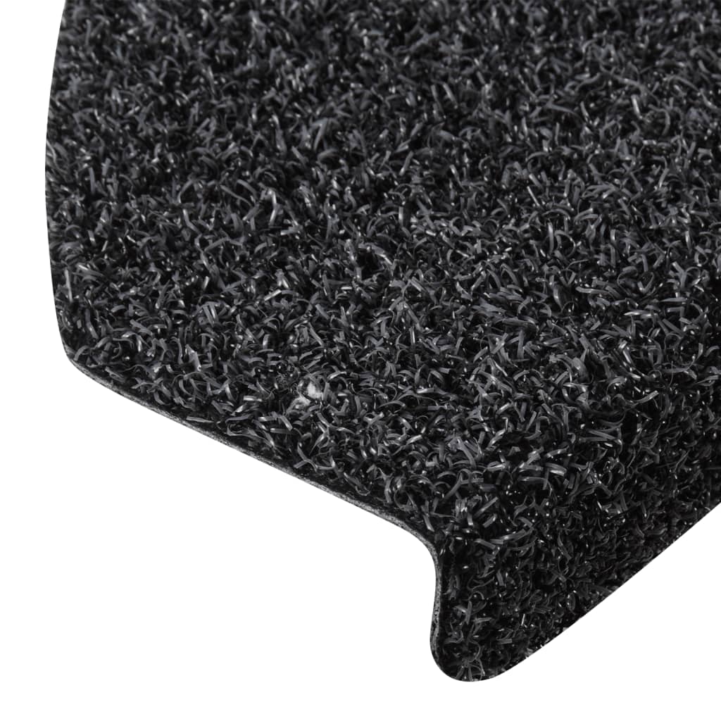 Trapmatten Voor Buiten 5 St Anti-Slip 65X28 Cm Antracietkleurig