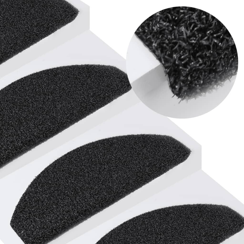 Trapmatten Voor Buiten 5 St Anti-Slip 65X28 Cm Antracietkleurig