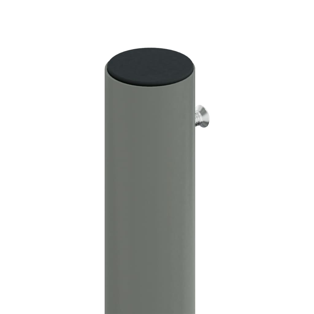 Windscherm Uittrekbaar 160X600 Cm Zwart