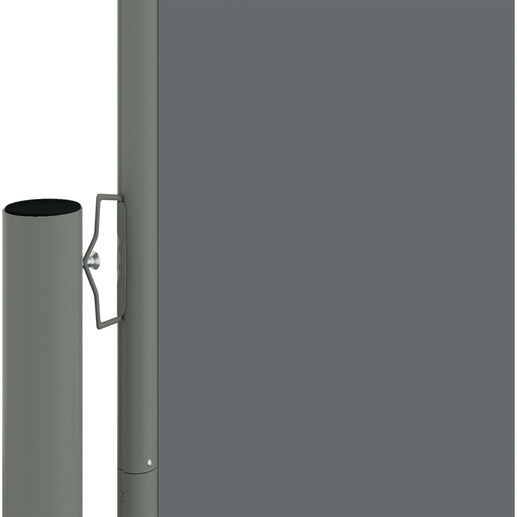 Windscherm Uittrekbaar 160X600 Cm Antracietkleurig