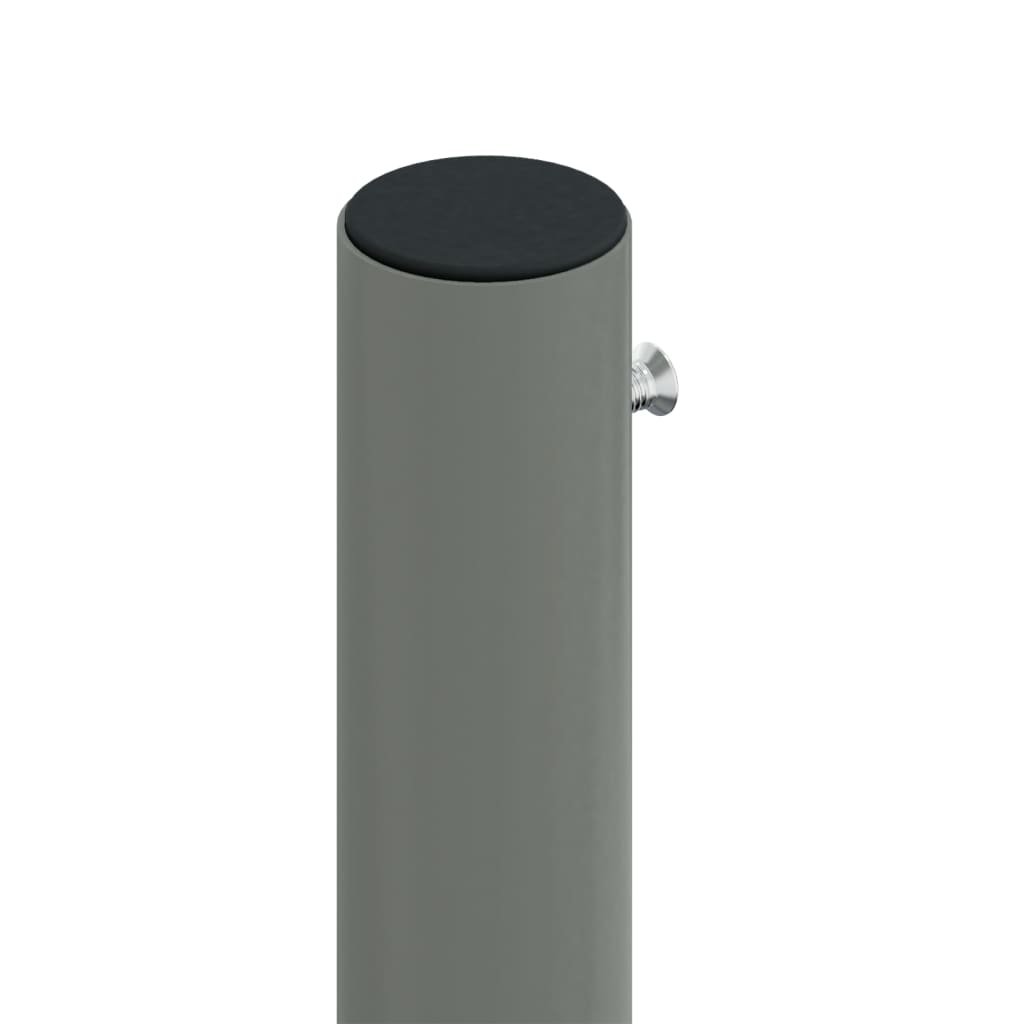 Windscherm Uittrekbaar 160X600 Cm Antracietkleurig