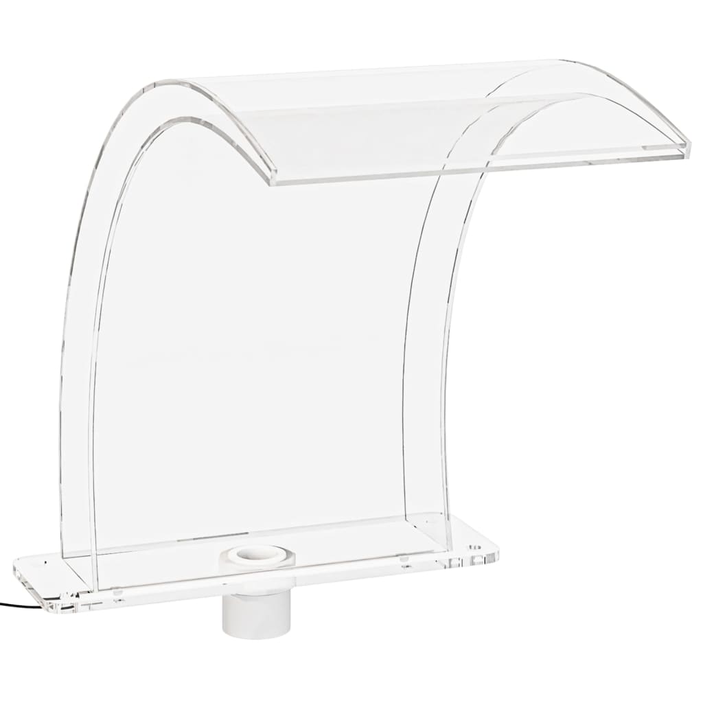 Zwembadfontein Met Rgb Led's 50 Cm Acryl