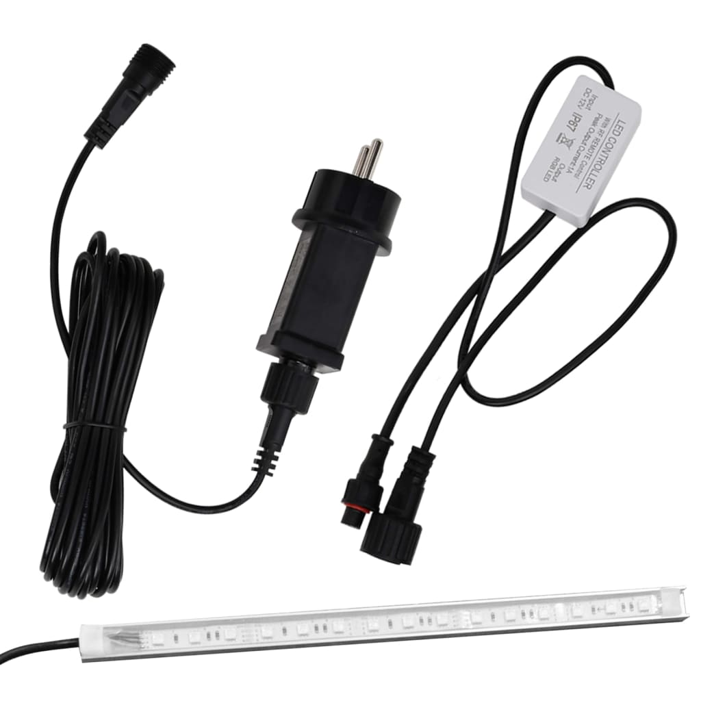 Zwembadfontein Met Rgb Led's 50 Cm Acryl