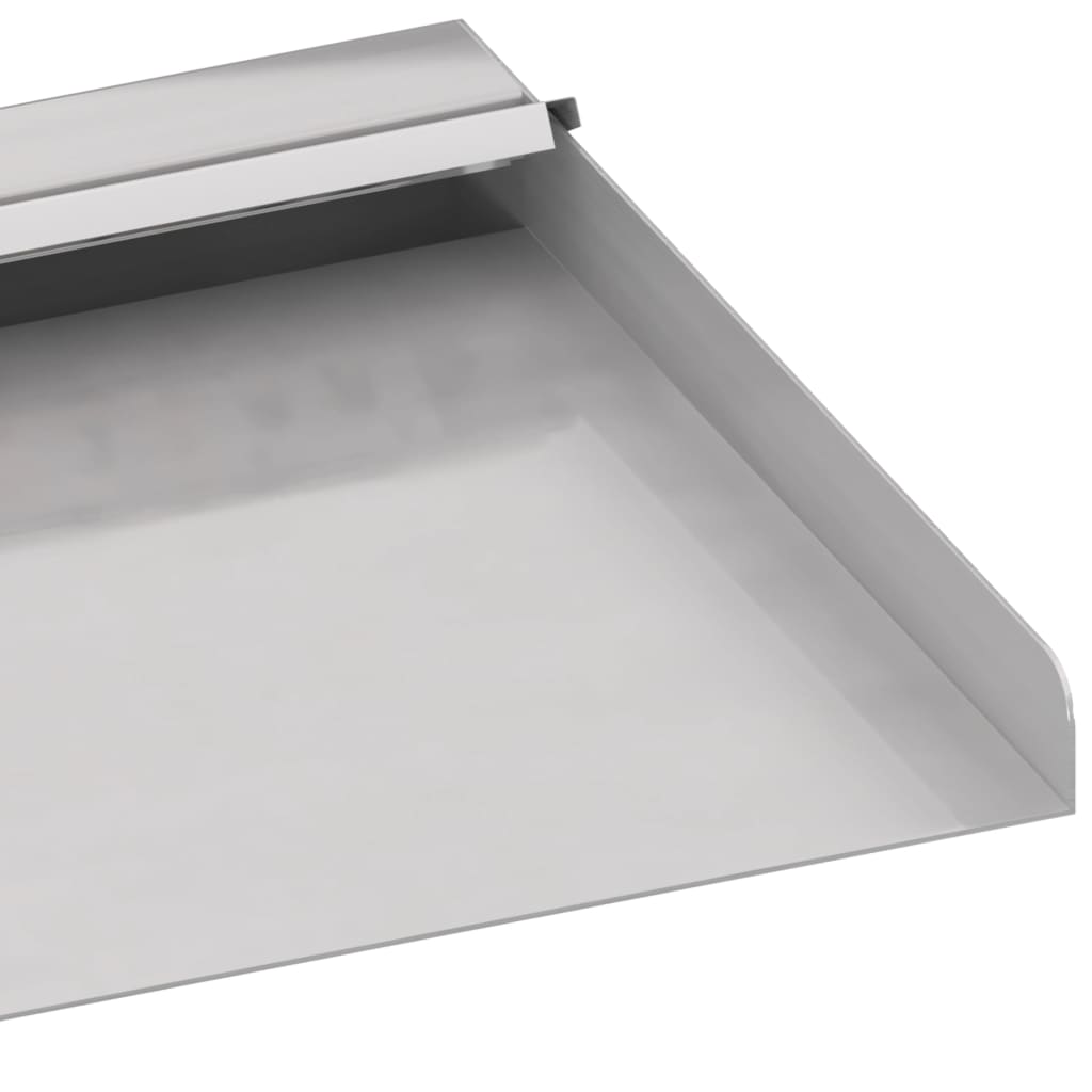 Watervaloverlaat Met Rgb Led's 30 Cm Roestvrij Staal