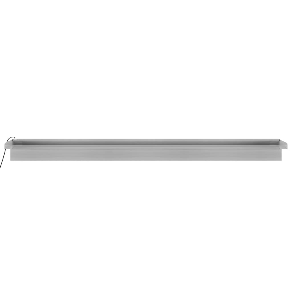 Watervaloverlaat Met Rgb Led's 108 Cm Roestvrij Staal