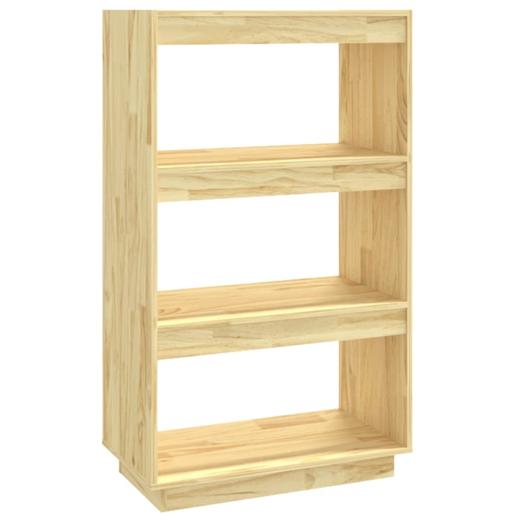 Boekenkast/Kamerscherm 60X35X103 Cm Massief Grenenhout