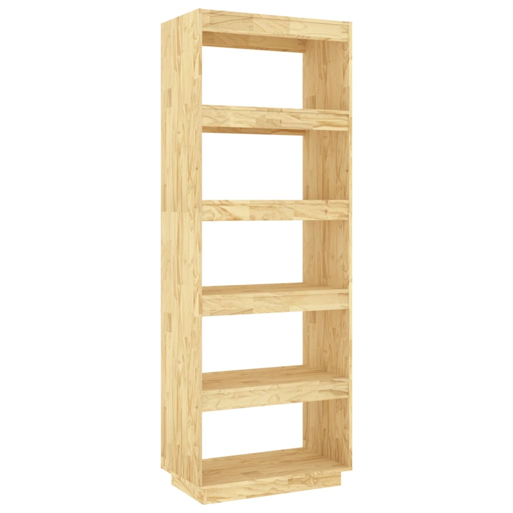 Boekenkast/Kamerscherm 60X35X167 Cm Massief Grenenhout
