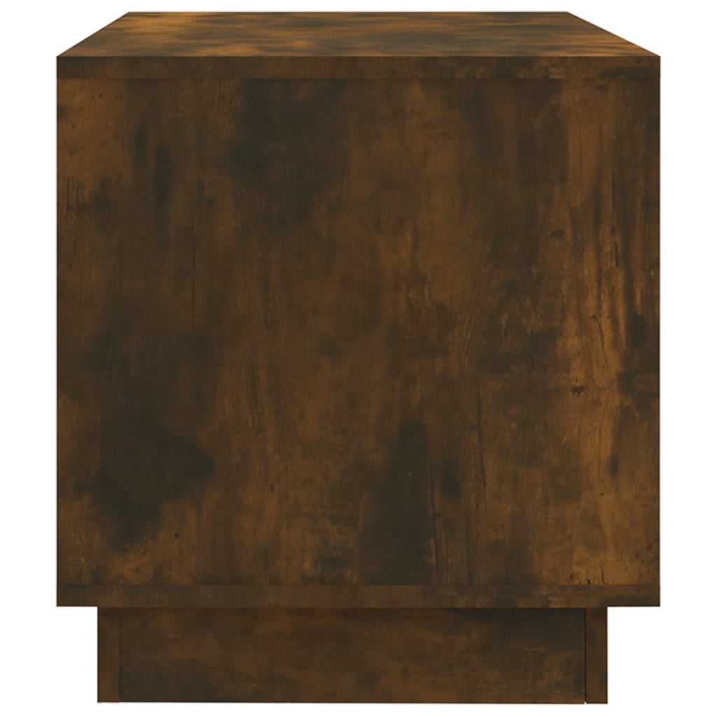 Tv-Meubel 102X41X44 Cm Spaanplaat Gerookt Eikenkleurig