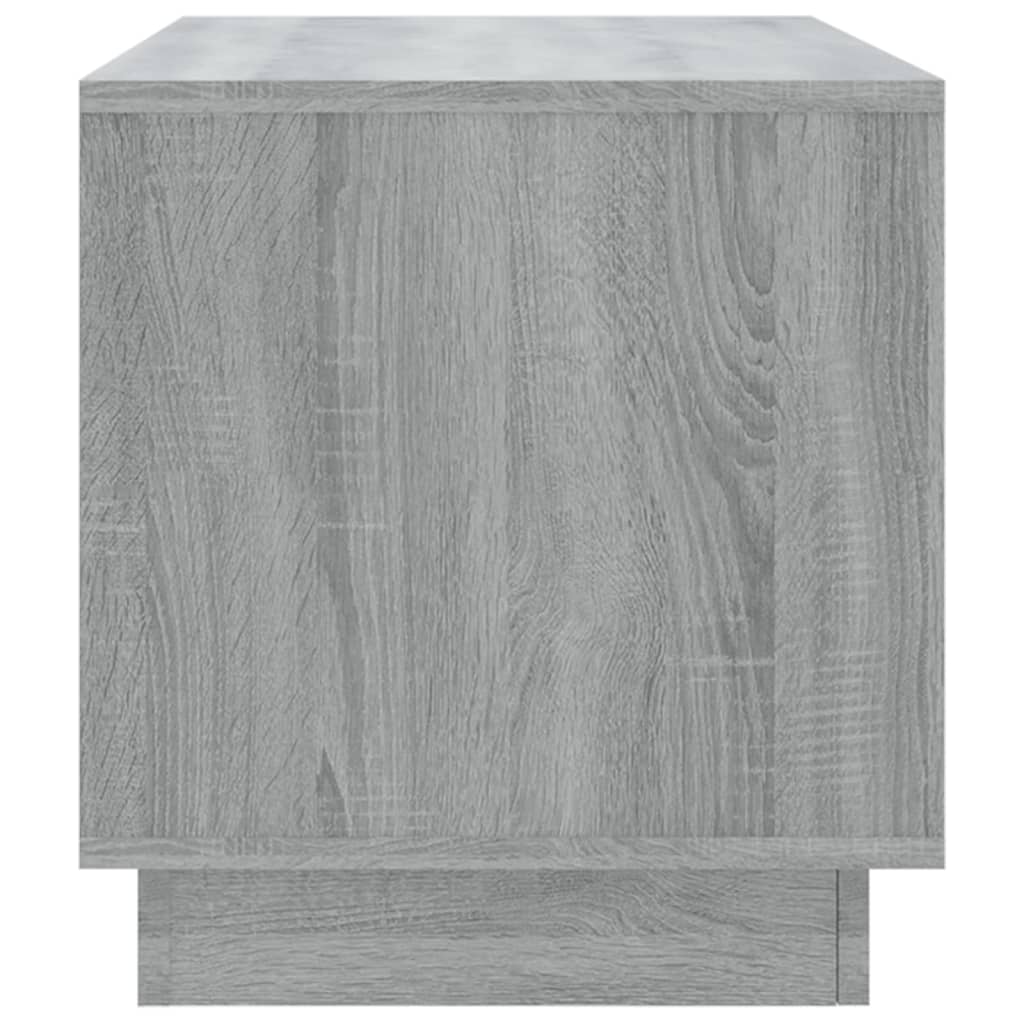 Tv-Meubel 102X41X44 Cm Spaanplaat Grijs Sonoma Eikenkleurig