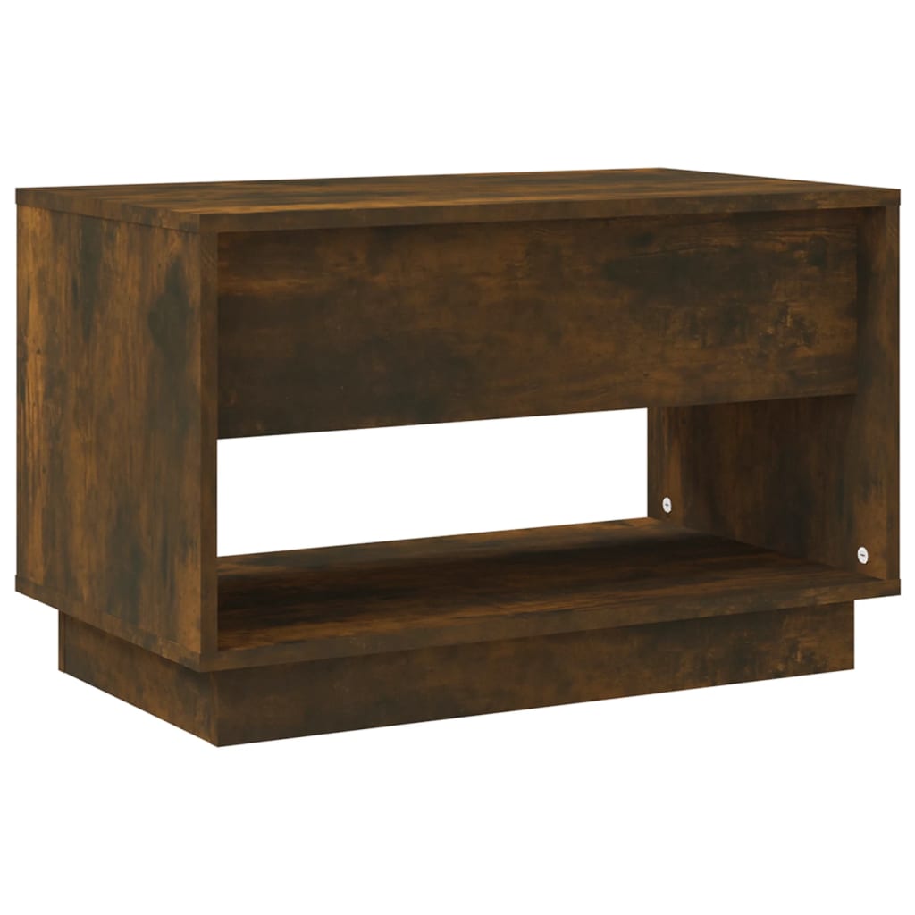 Tv-Meubel 70X41X44 Cm Spaanplaat Gerookt Eikenkleurig