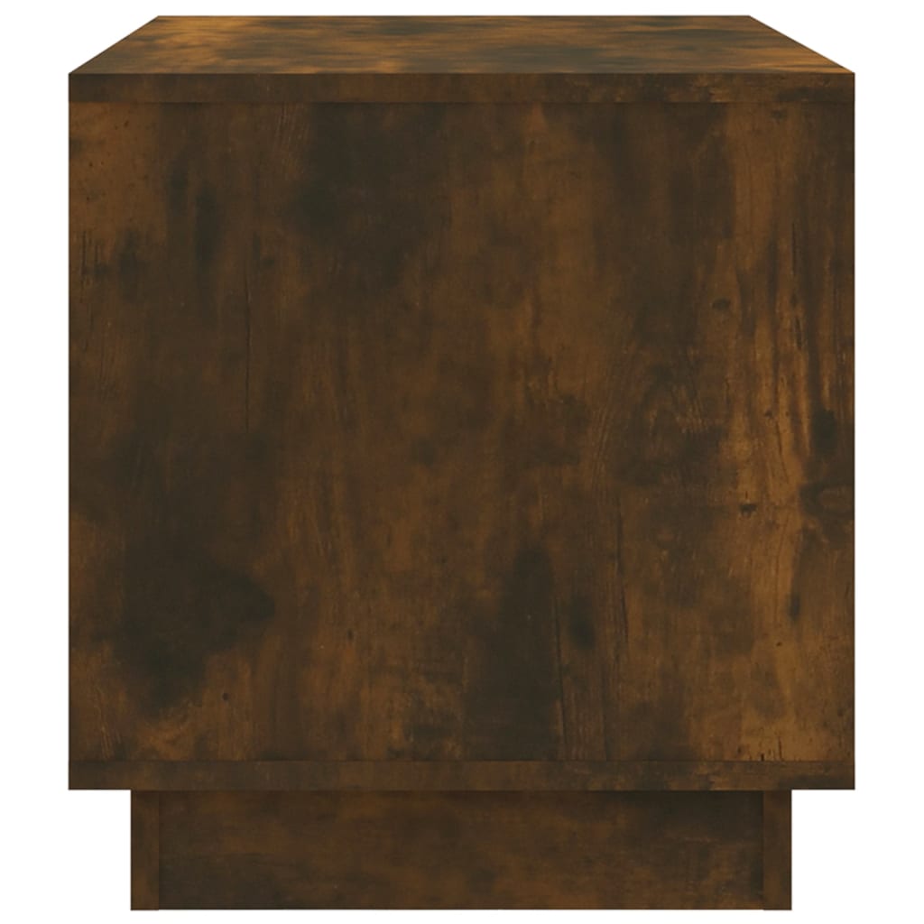Tv-Meubel 70X41X44 Cm Spaanplaat Gerookt Eikenkleurig