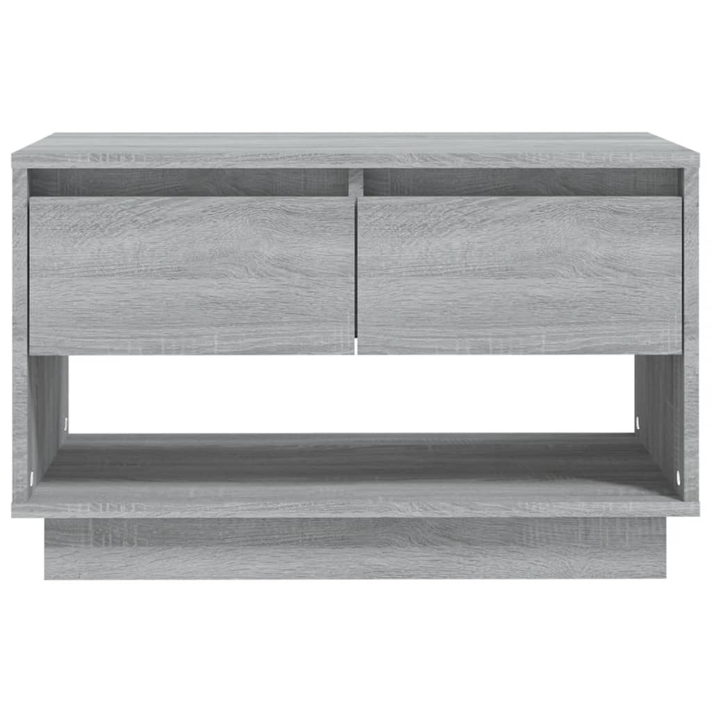 Tv-Meubel 70X41X44 Cm Spaanplaat Grijs Sonoma Eikenkleurig