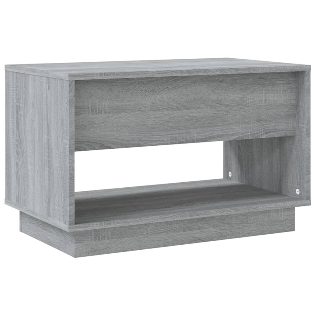 Tv-Meubel 70X41X44 Cm Spaanplaat Grijs Sonoma Eikenkleurig