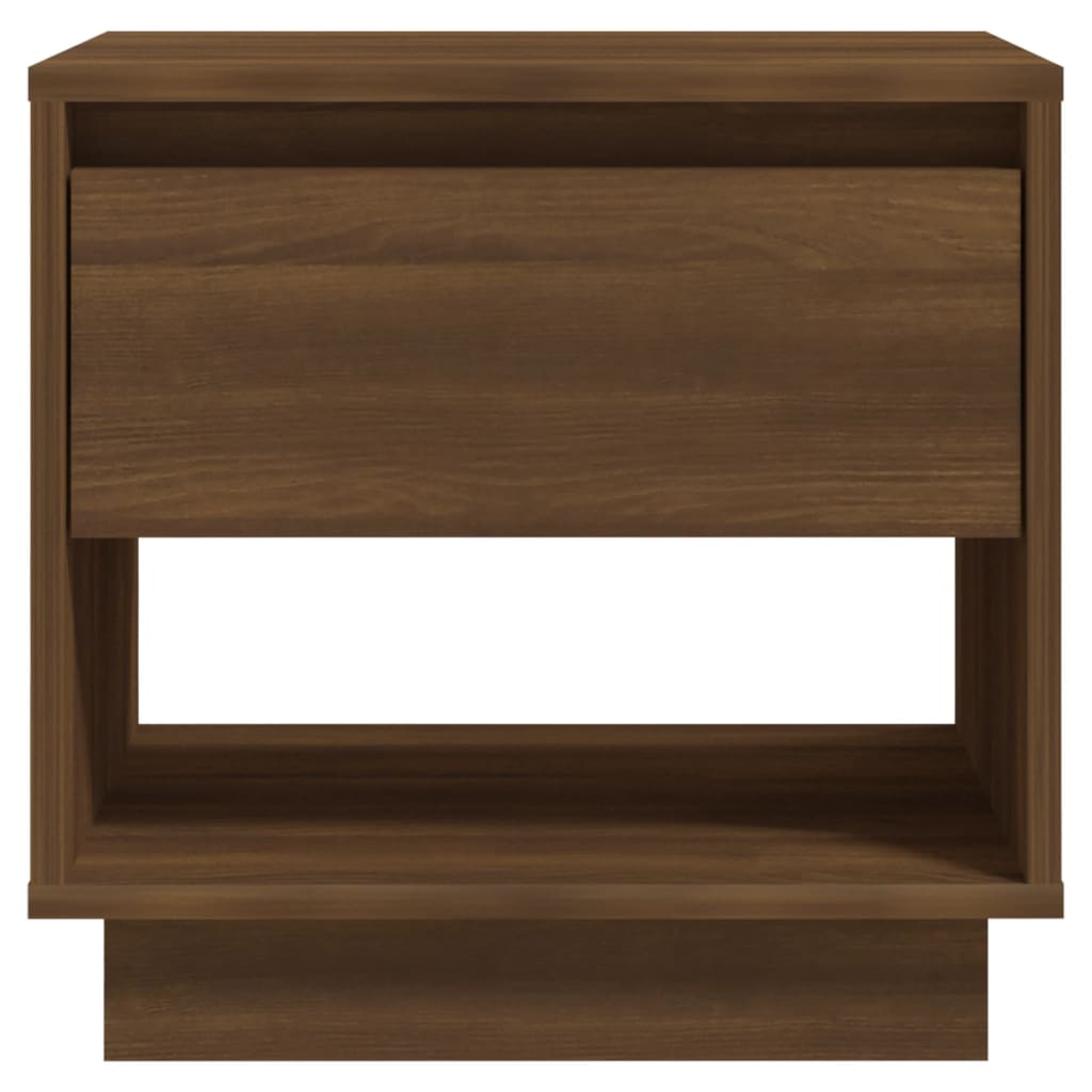Nachtkastjes 2St 45X34X44 Cm Spaanplaat Bruineikenkleurig