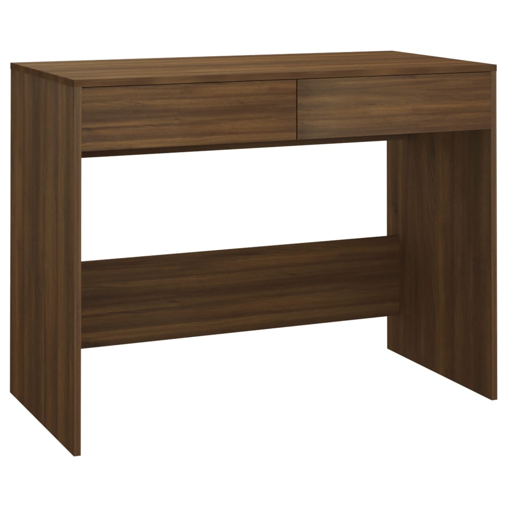 Bureau 101X50X76,5 Cm Spaanplaat Bruineikenkleurig