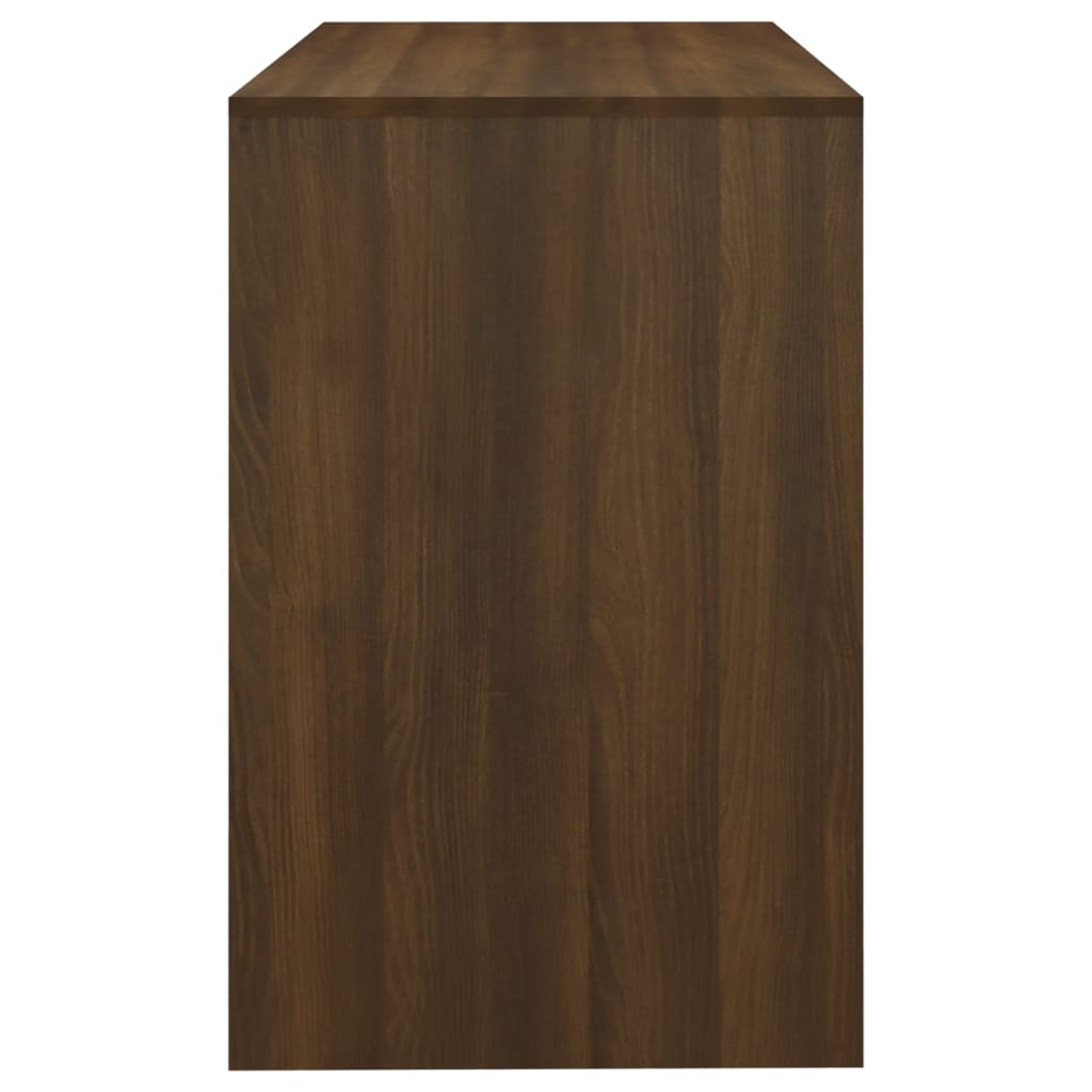 Bureau 101X50X76,5 Cm Spaanplaat Bruineikenkleurig