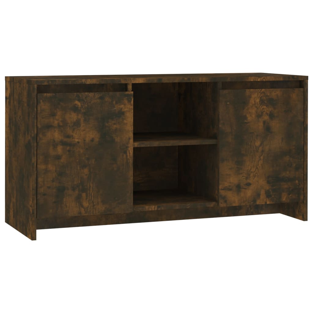 Tv-Meubel 102X37,5X52,5 Cm Spaanplaat Gerookt Eikenkleurig