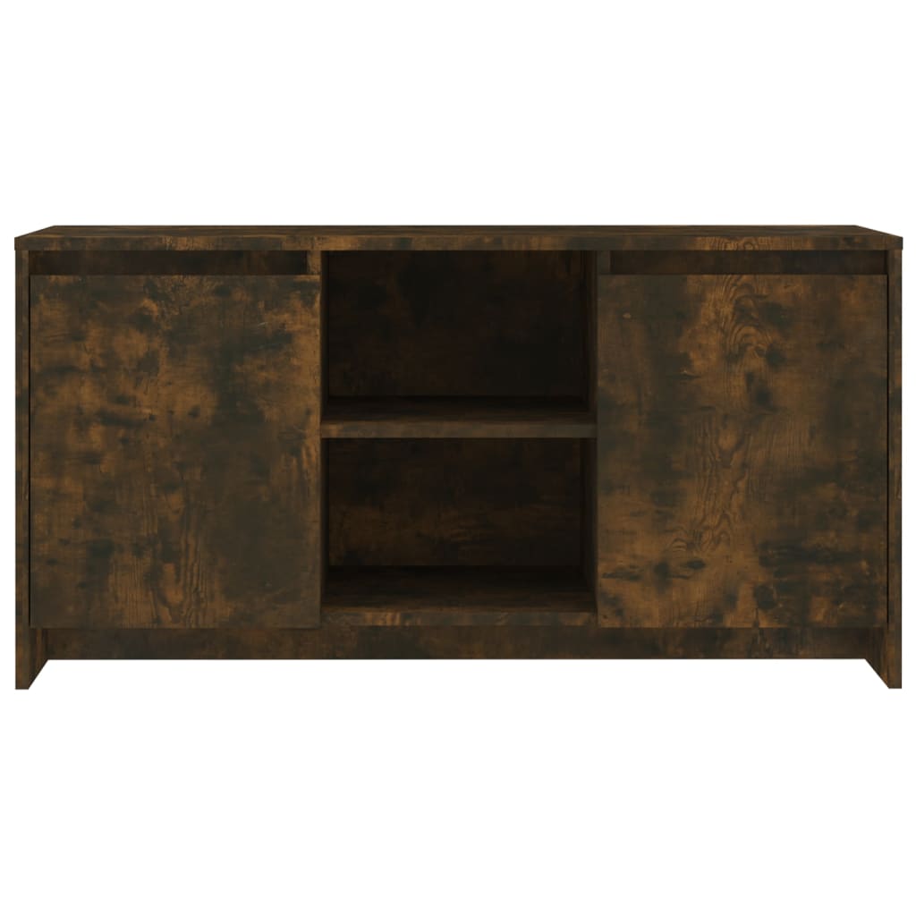 Tv-Meubel 102X37,5X52,5 Cm Spaanplaat Gerookt Eikenkleurig