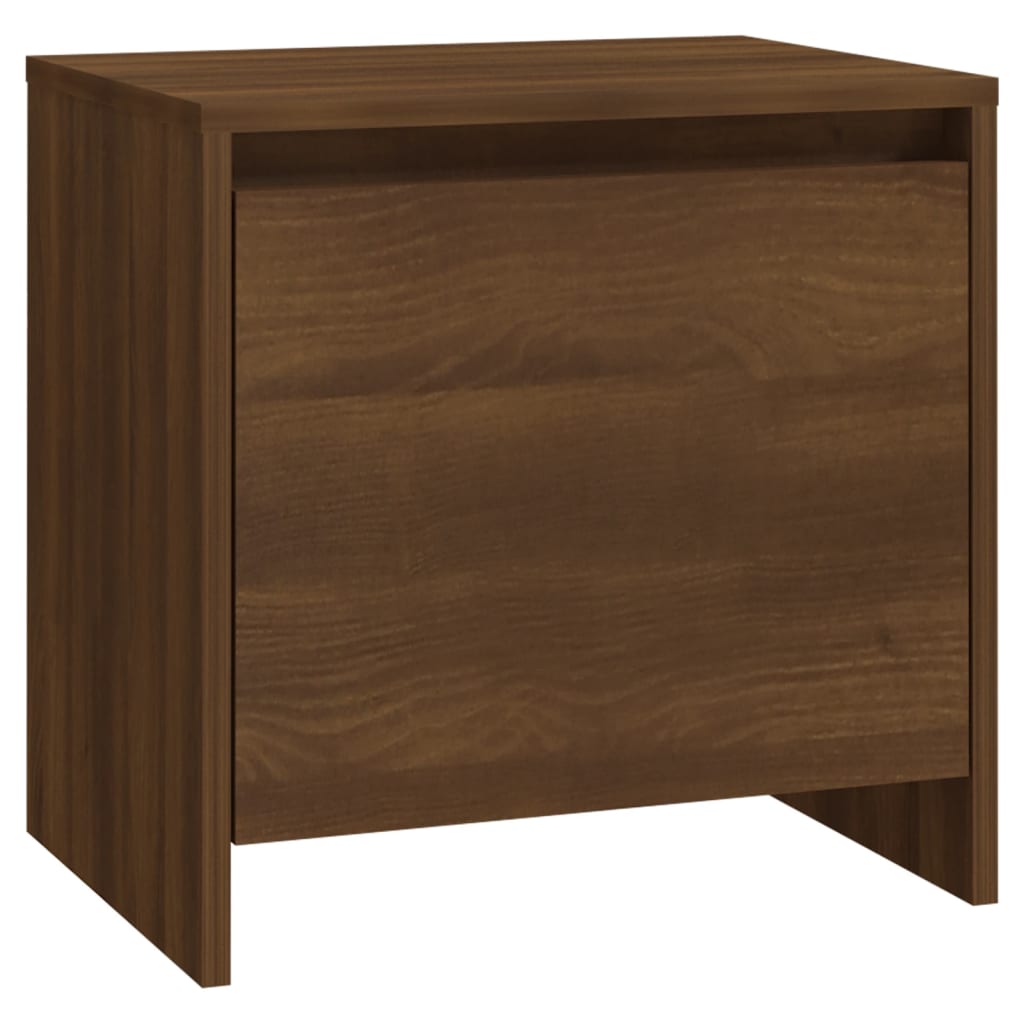 Nachtkastjes 2 St 45X34X44,5 Cm Spaanplaat Bruineikenkleurig