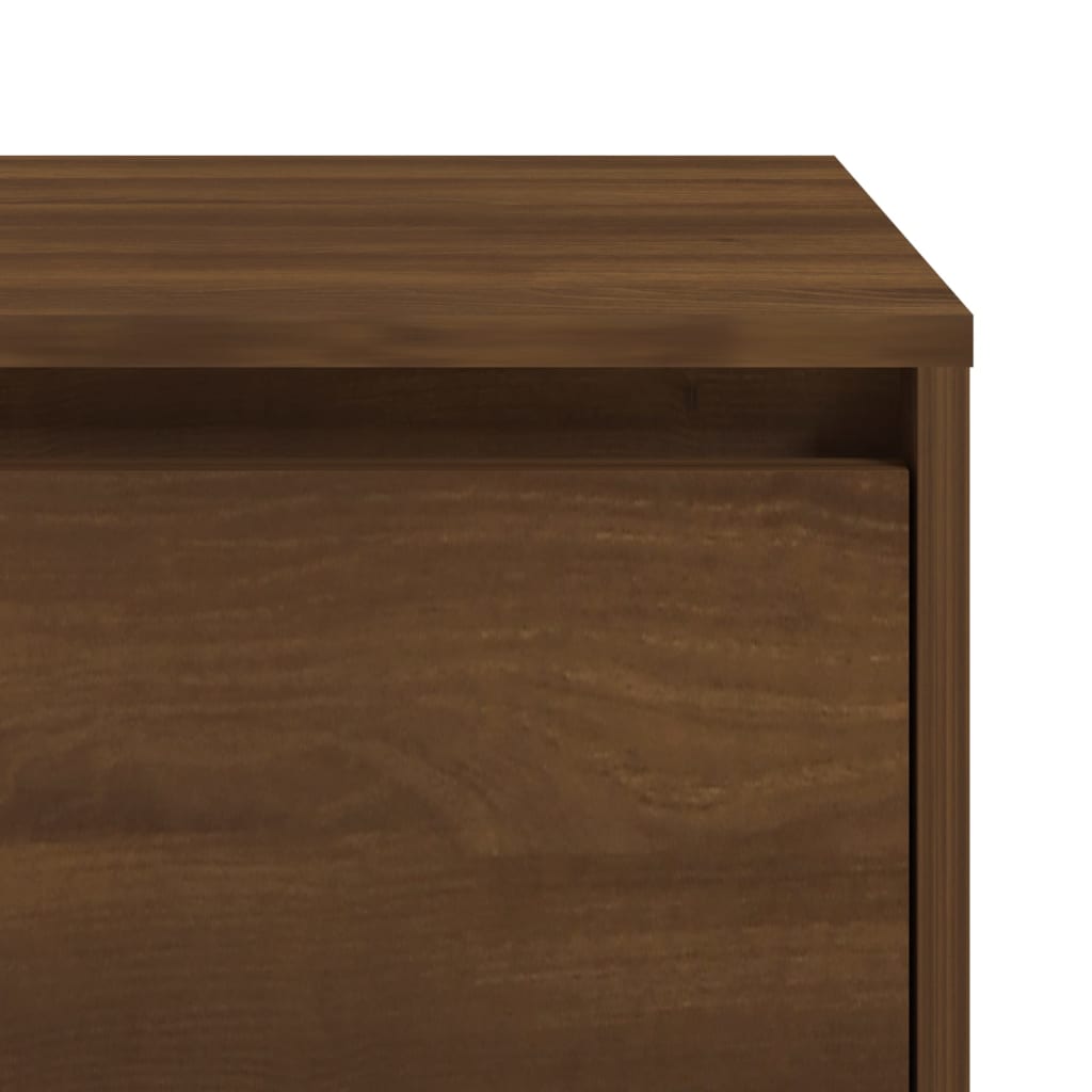 Nachtkastjes 2 St 45X34X44,5 Cm Spaanplaat Bruineikenkleurig