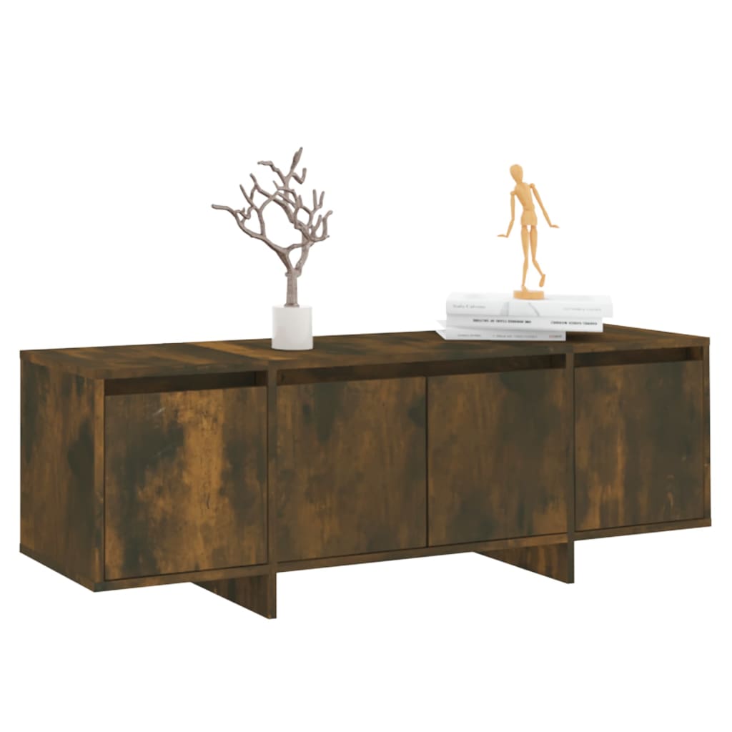 Tv-Meubel 120X30X40,5 Cm Spaanplaat Gerook Eikenkleurig