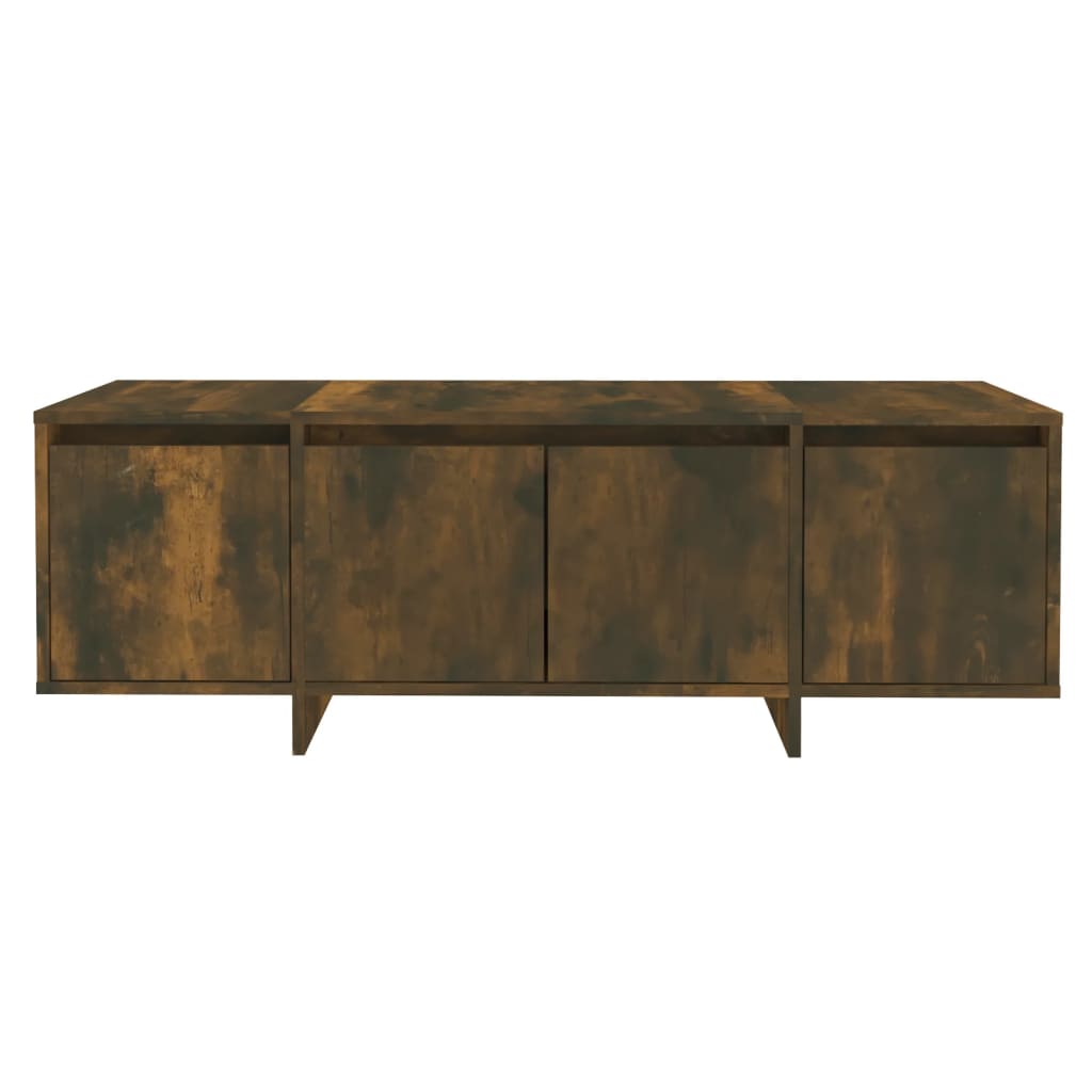 Tv-Meubel 120X30X40,5 Cm Spaanplaat Gerook Eikenkleurig