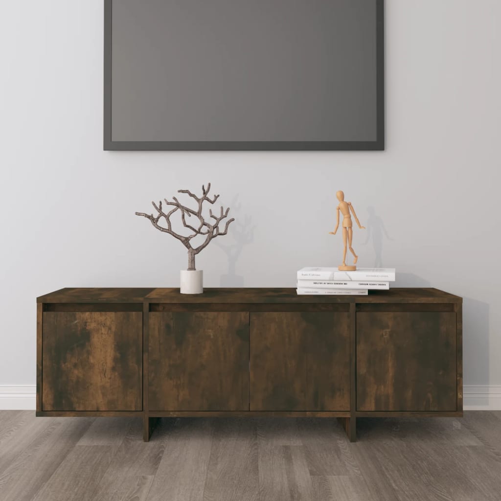 Tv-Meubel 120X30X40,5 Cm Spaanplaat Gerook Eikenkleurig