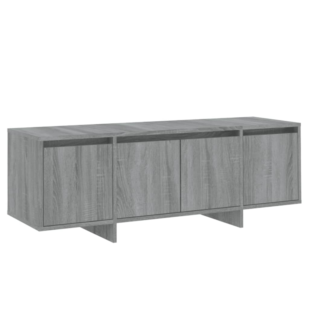 Tv-Meubel 120X30X40,5 Cm Spaanplaat Grijs Sonoma Eikenkleurig