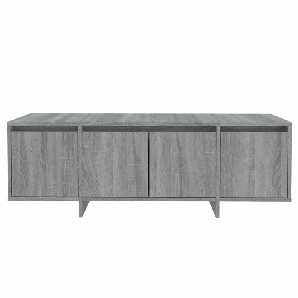 Tv-Meubel 120X30X40,5 Cm Spaanplaat Grijs Sonoma Eikenkleurig