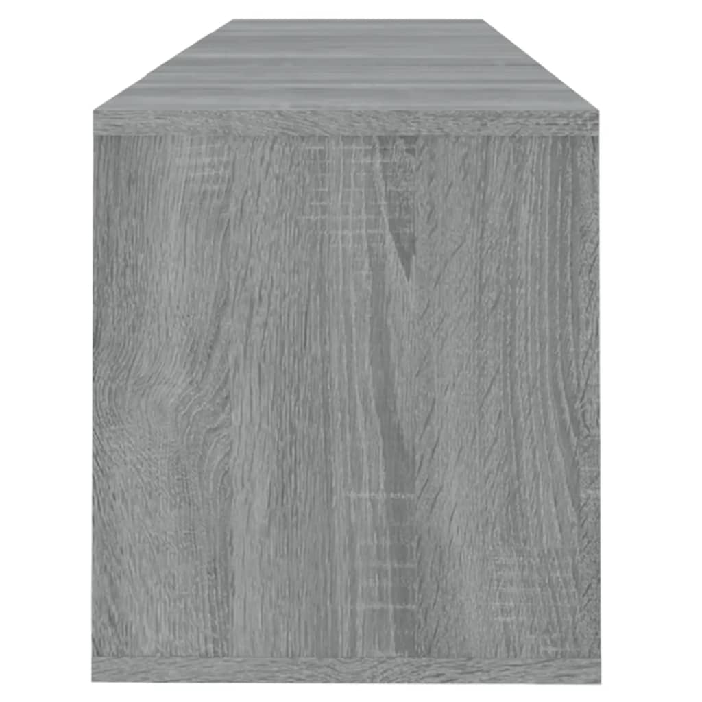 Tv-Meubel 120X30X40,5 Cm Spaanplaat Grijs Sonoma Eikenkleurig
