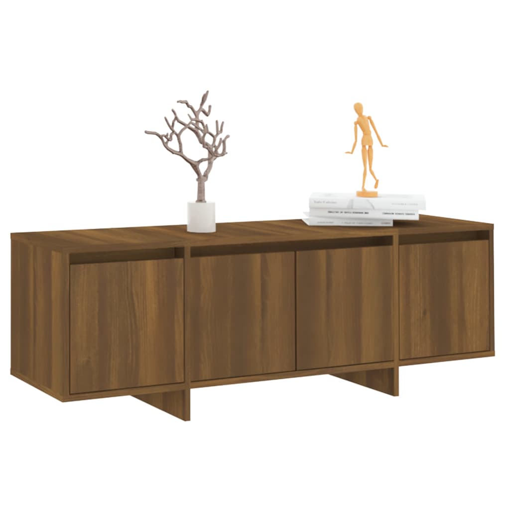 Tv-Meubel 120X30X40,5 Cm Spaanplaat Bruineikenkleurig