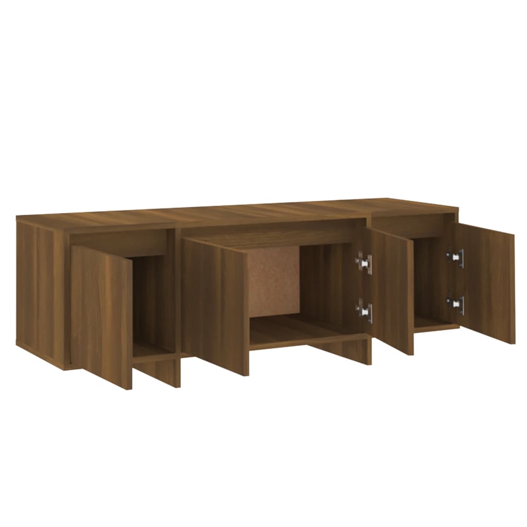 Tv-Meubel 120X30X40,5 Cm Spaanplaat Bruineikenkleurig