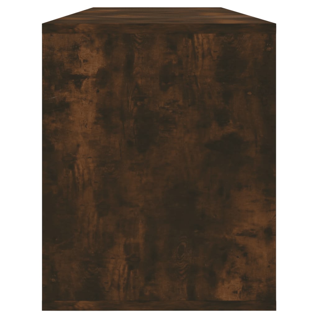 Tv-Meubel 130X35X50 Cm Spaanplaat Gerookt Eikenkleurig