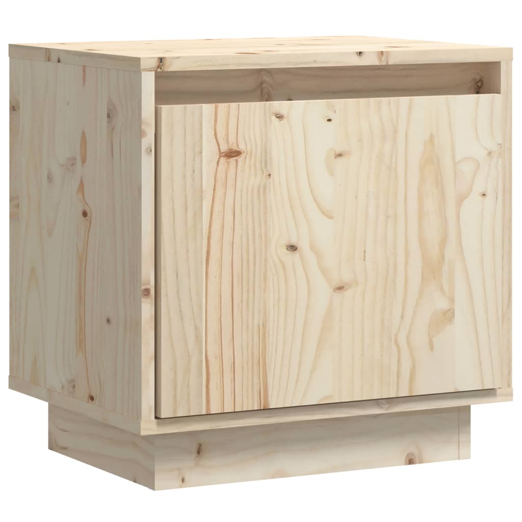 Nachtkastje 40X30X40 Cm Massief Grenenhout
