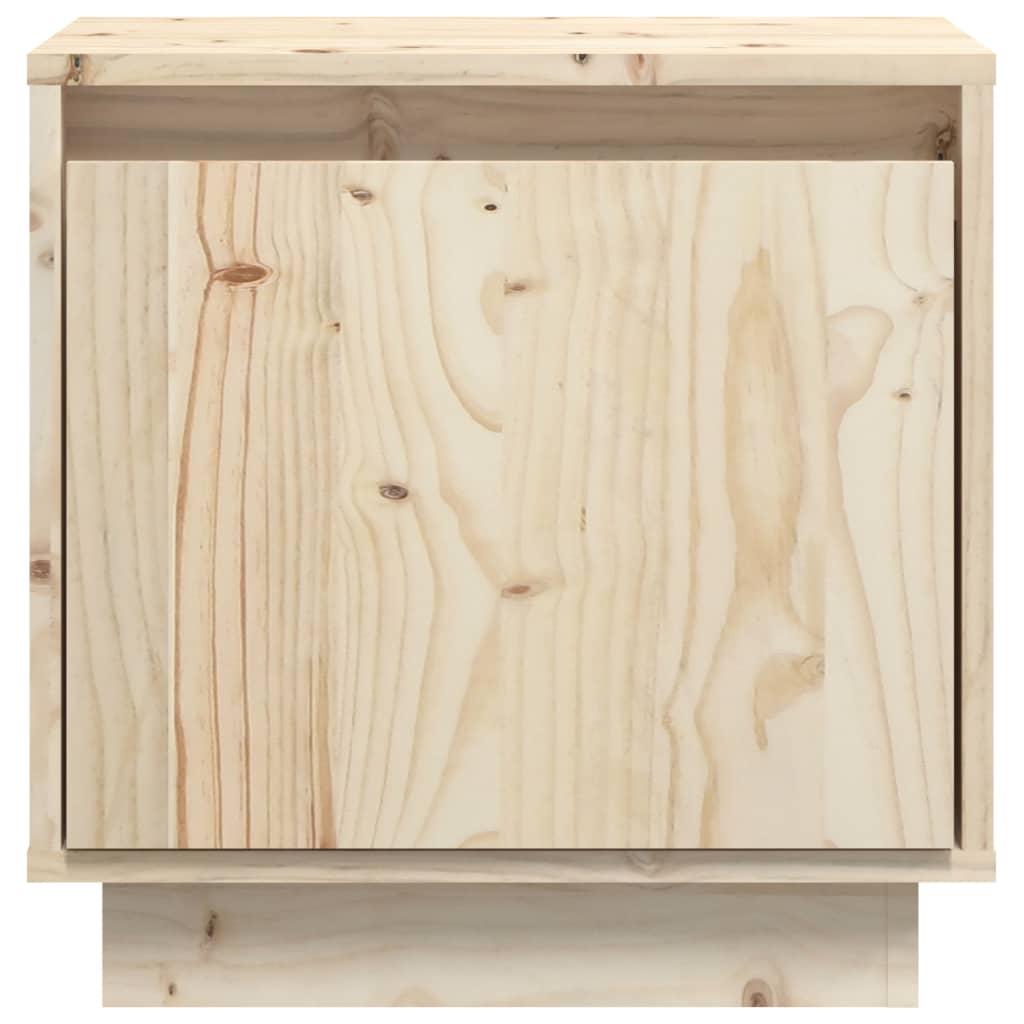 Nachtkastjes 2 St 40X30X40 Cm Massief Grenenhout