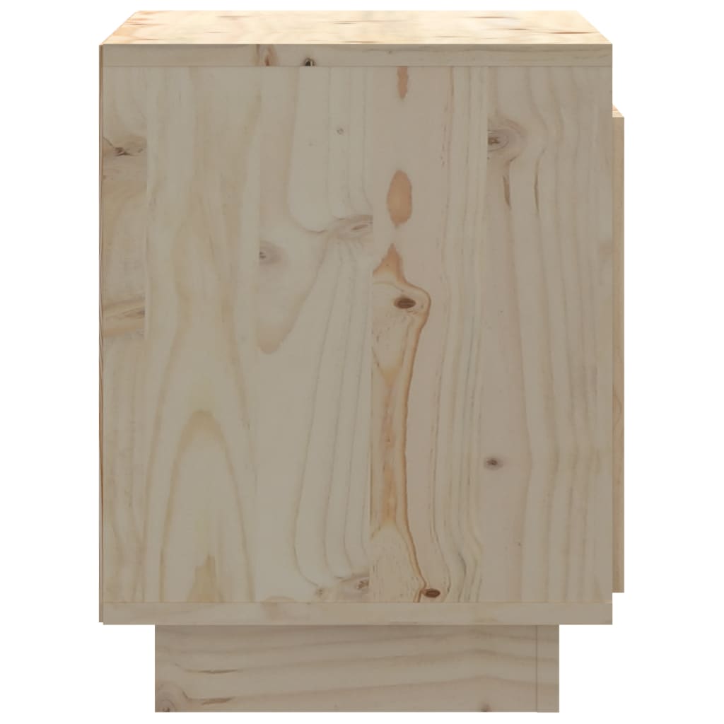 Nachtkastjes 2 St 40X30X40 Cm Massief Grenenhout