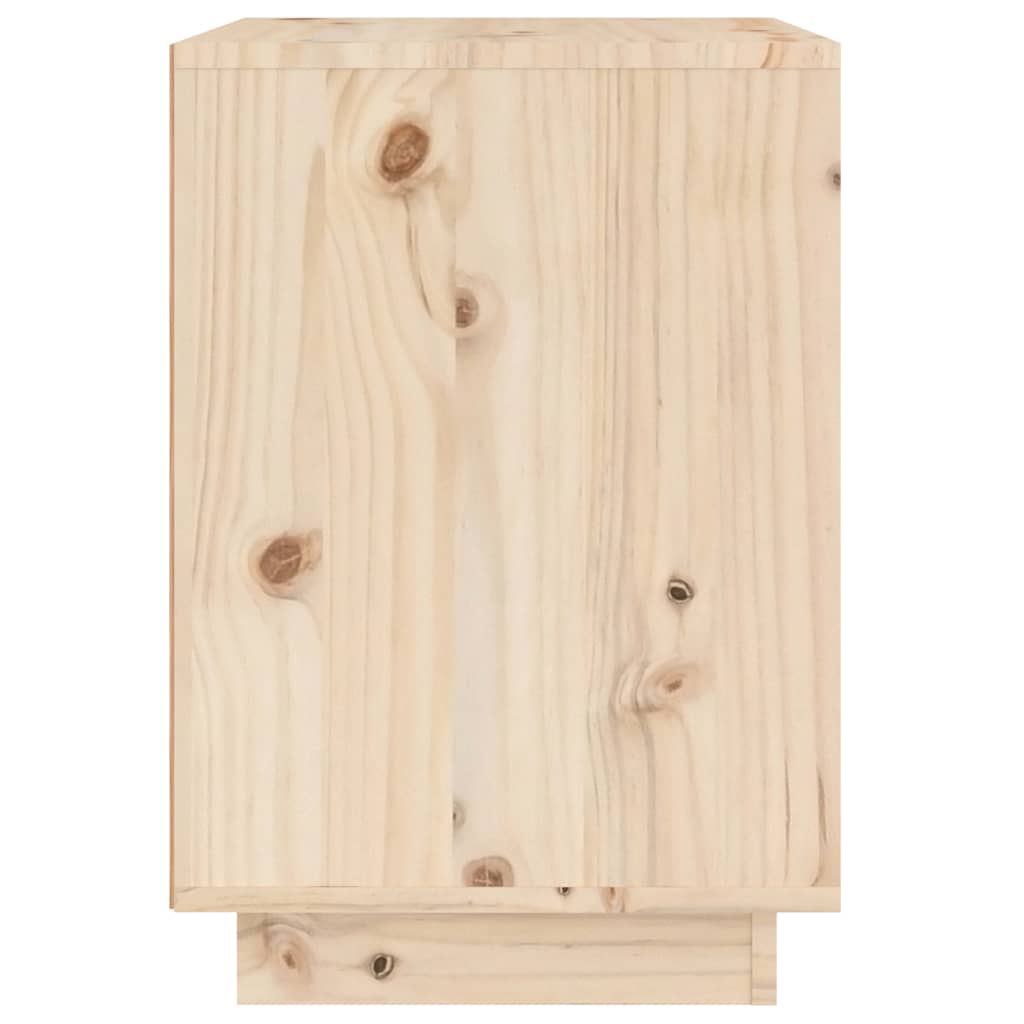Nachtkastjes 2 St 40X35X50 Cm Massief Grenenhout