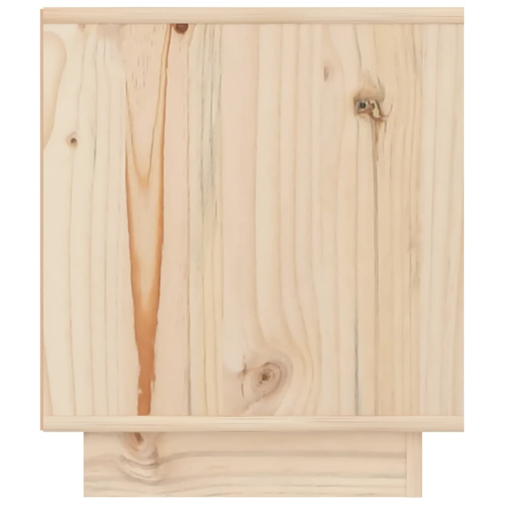 Nachtkastjes 2 St 40X34X40 Cm Massief Grenenhout