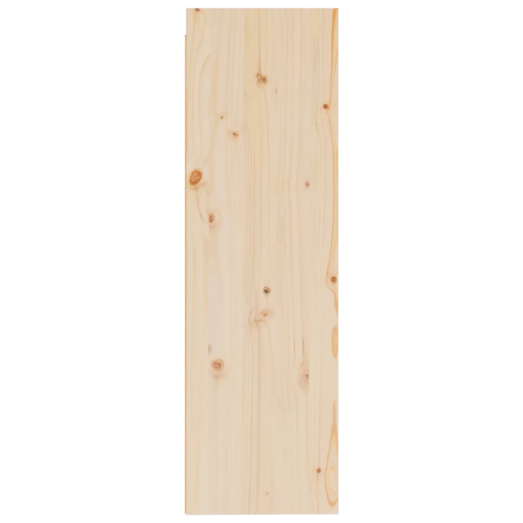 Wandkast 30X30X100 Cm Massief Grenenhout